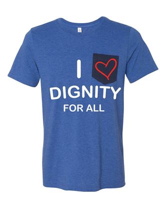 Picture of Dignity for ALL T-Shirt with Pocket