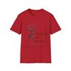 Unisex Heavy Cotton Tee - Resist Seatbelt mandate (Red color)_