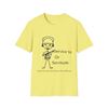 	Unisex Heavy Cotton Tee - Resist Seatbelt mandate (Cornsilk color)_