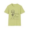 Unisex Jersey Tee Supporting Personal Liberty -Pistachio color